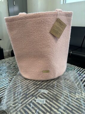NWT Jimmy Choo Parfum Pink Tote Bag